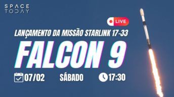 LANÇAMENTO FALCON 9 | STARLINK 17-33