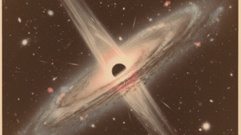 No coração de uma galáxia distante, o quasar J2318 expele um vento cósmico a 30% da velocidade da luz, moldando o destino de sua hospedeira.