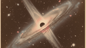 No coração de uma galáxia distante, o quasar J2318 expele um vento cósmico a 30% da velocidade da luz, moldando o destino de sua hospedeira.