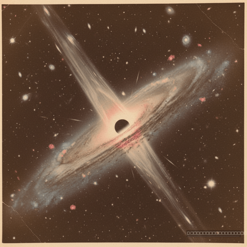 No coração de uma galáxia distante, o quasar J2318 expele um vento cósmico a 30% da velocidade da luz, moldando o destino de sua hospedeira.