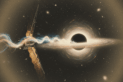 O olho dourado da humanidade: O Telescópio Espacial James Webb capta a dança cósmica de filamentos de gás alimentando o buraco negro supermassivo de NGC 4696.