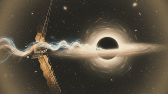 O olho dourado da humanidade: O Telescópio Espacial James Webb capta a dança cósmica de filamentos de gás alimentando o buraco negro supermassivo de NGC 4696.