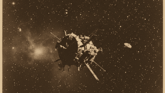 O cometa escuro 1998 KY26, possivelmente a sonda soviética Phobos 1, flutua no vazio cósmico, um fantasma da era espacial aguardando seu próximo encontro.